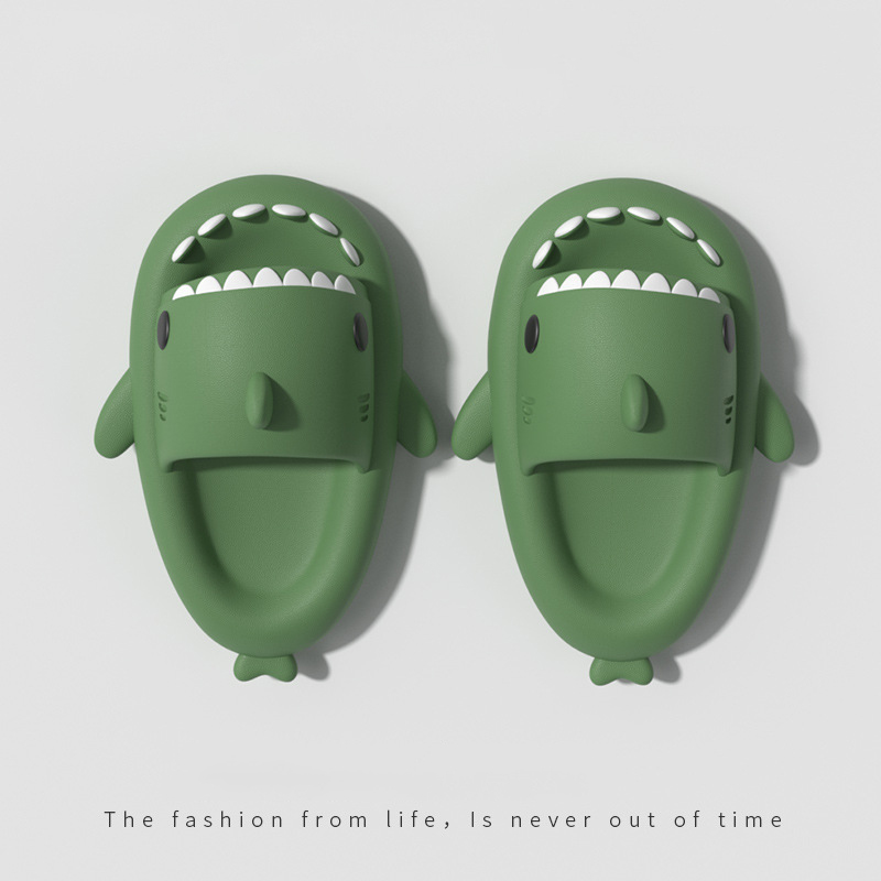 Thick-Soled Shark EVA Slippers Home Children's Non-Slip Soft-Soled Baby Sandals Indoor Sandals And Slippers Summer image 12