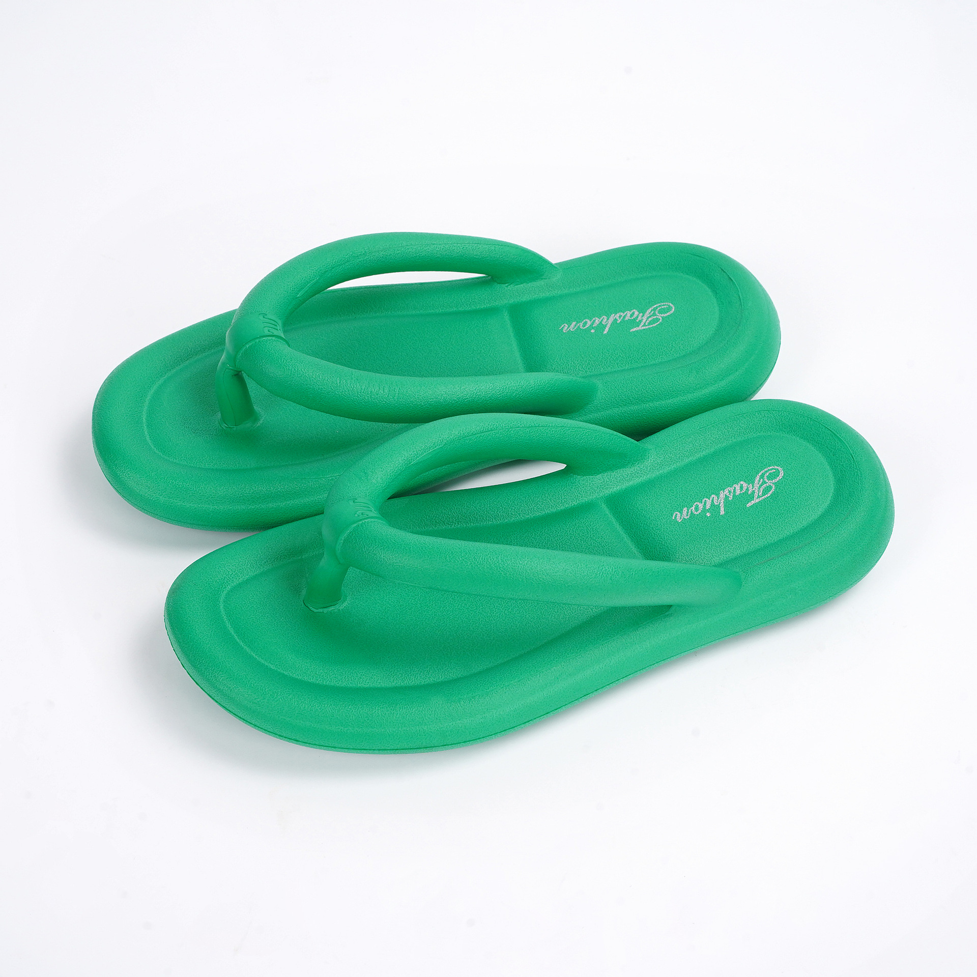 EVA Rubber And Plastic Stepping On Shit Touching Flip-Flops Casual Ladies Beach Flip-Flops For Outer Wear image 6