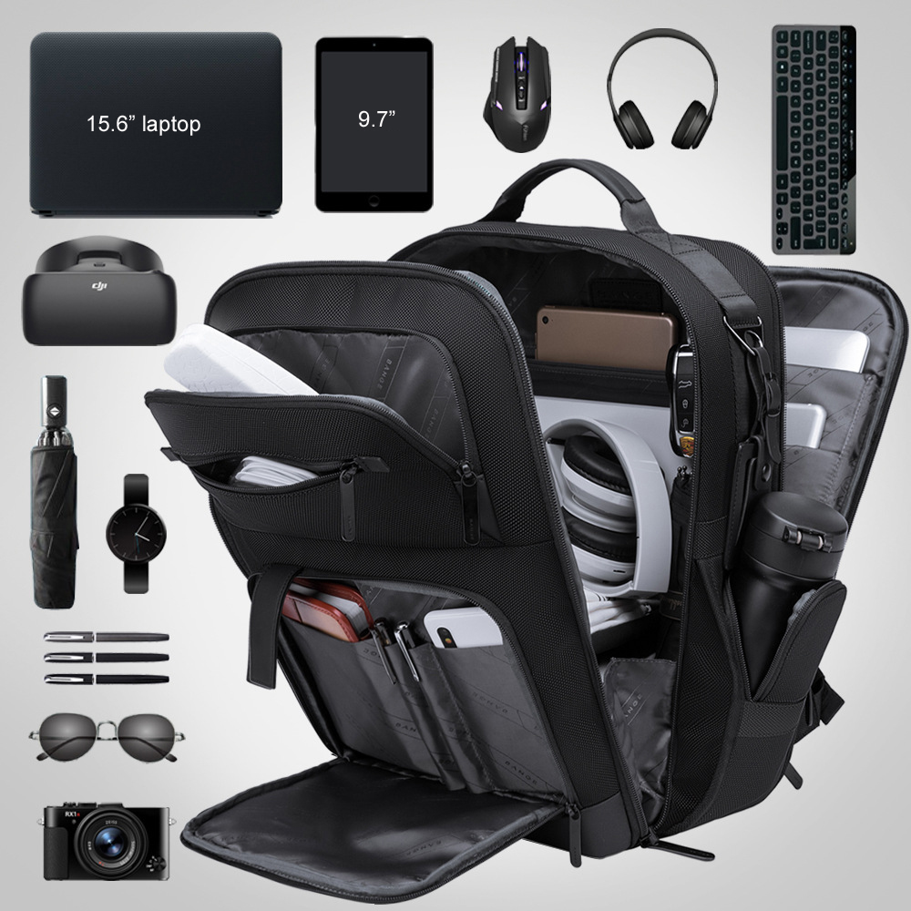 Waterproof Men's Travel Backpack Oxford Cloth Business Men's Backpack College Student Computer