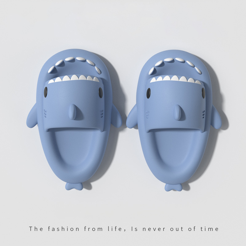 Thick-Soled Shark EVA Slippers Home Children's Non-Slip Soft-Soled Baby Sandals Indoor Sandals And Slippers Summer image 8