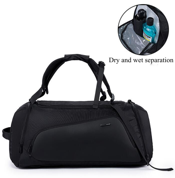 Fitness Bag Men's Travel Backpack Multifunctional Outdoor Diagonal Handbag Gym bag