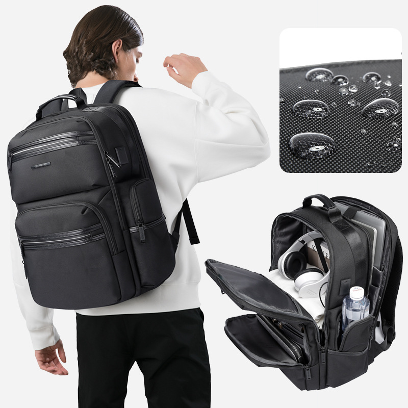 Backpack Men's New Backpack Men's Business Travel Large Capacity Multi-Function Bag Computer Bag