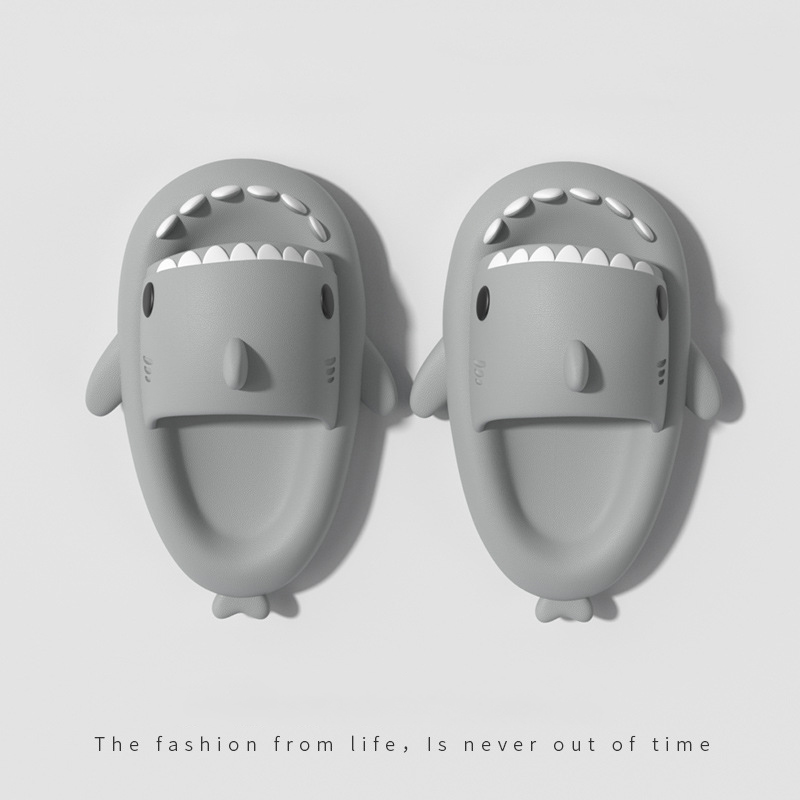 Thick-Soled Shark EVA Slippers Home Children's Non-Slip Soft-Soled Baby Sandals Indoor Sandals And Slippers Summer image 11