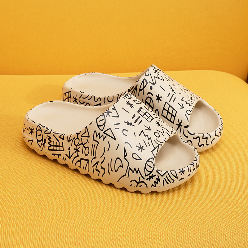 Summer Slippers Flat Shoes Student Flip Flops Slippers Couple Flip Flops image 6