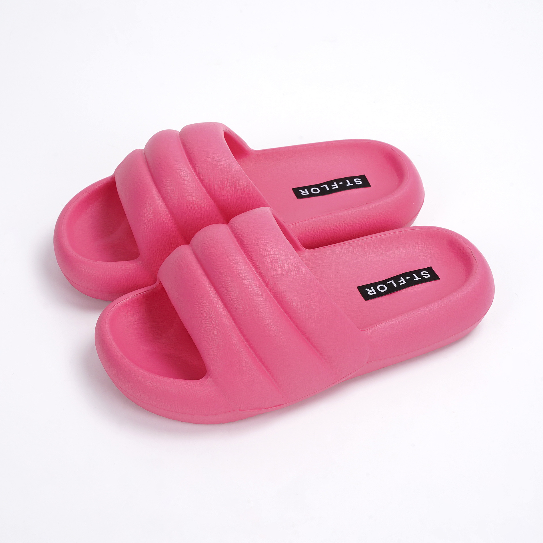 Step On Shit Slippers EVA Rubber Plastic Simple Leisure Home Men And Women Tide Slippers Flat Bottom Slippers Wear Slippers image 5