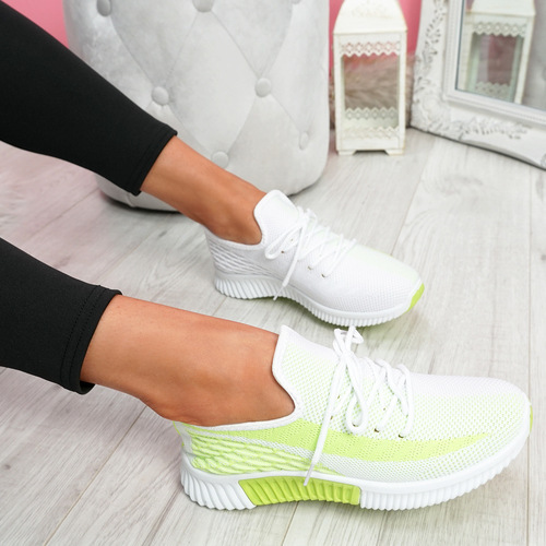 Summer Shoes Casual Breathable Running Sneakers Flying Shoes Women's Sports Shoes