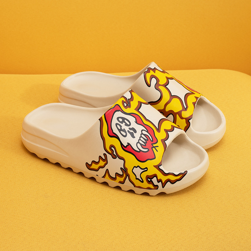 Summer Slippers Flat Shoes Student Flip Flops Slippers Couple Flip Flops image 9