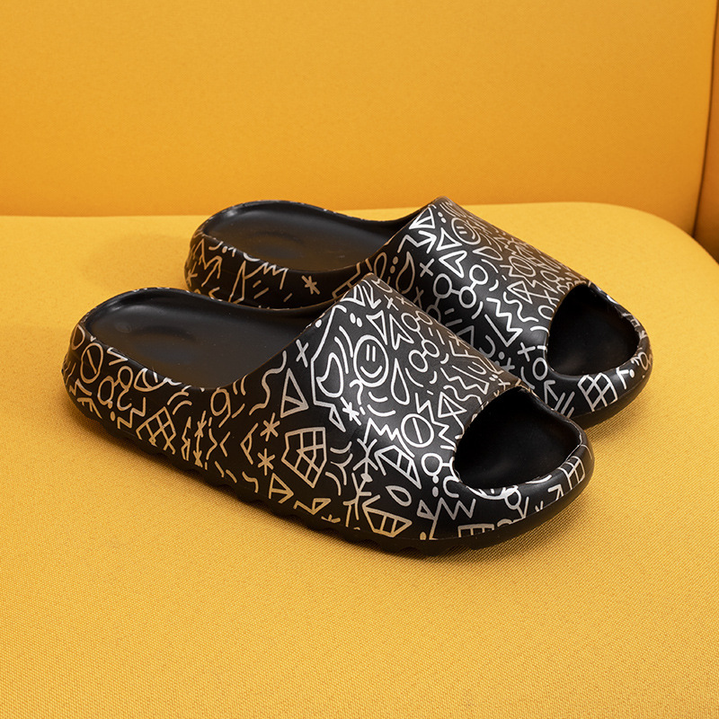 Summer Slippers Flat Shoes Student Flip Flops Slippers Couple Flip Flops image 7