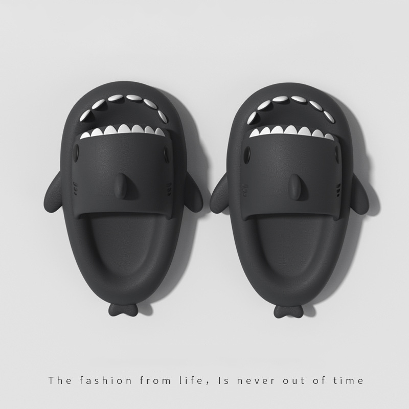 Thick-Soled Shark EVA Slippers Home Children's Non-Slip Soft-Soled Baby Sandals Indoor Sandals And Slippers Summer image 7