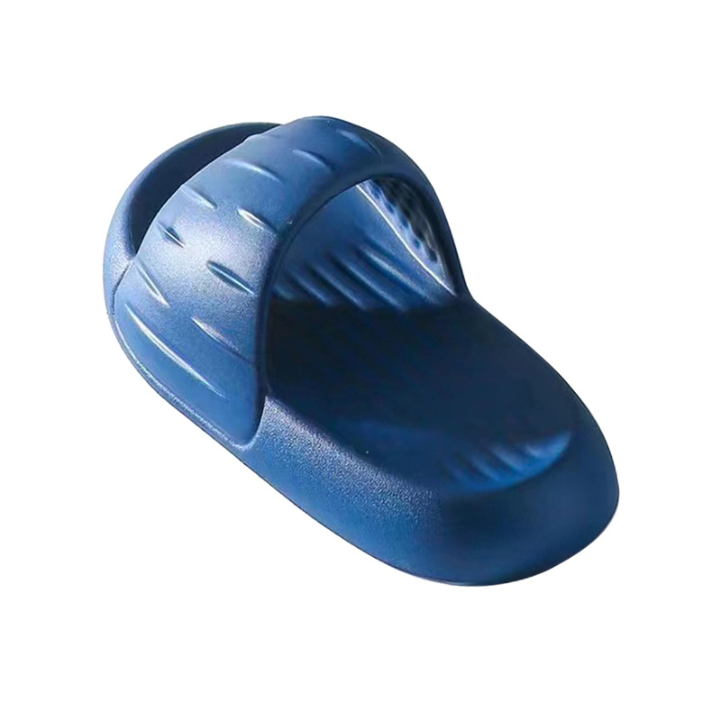 Bread Slippers EVA Rubber And Plastic Thick Bottom Stepping On Shit Casual Couple Tide Shoes Men And Women Flat Slippers Women's Outer Wear image 6