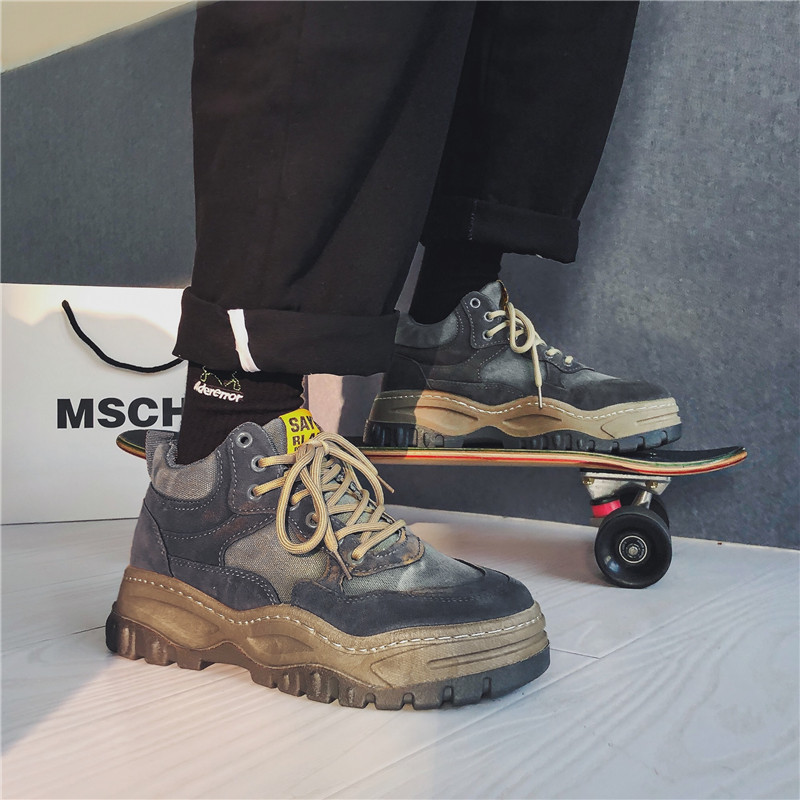 Dad Shoes Autumn Men's Shoes Sports Casual Trendy Shoes All-Match Running Trend Ins Men's Travel Shoes