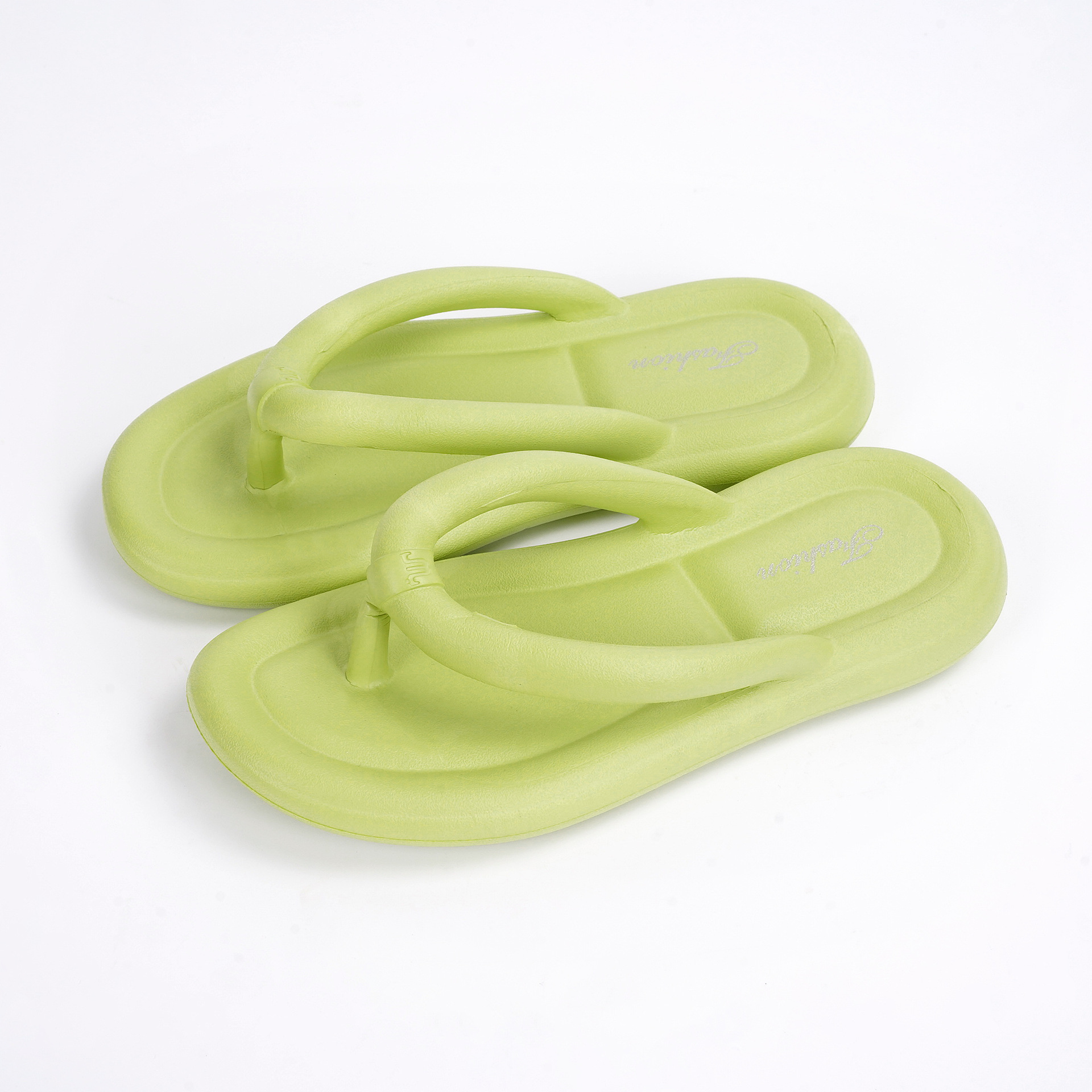 EVA Rubber And Plastic Stepping On Shit Touching Flip-Flops Casual Ladies Beach Flip-Flops For Outer Wear image 7