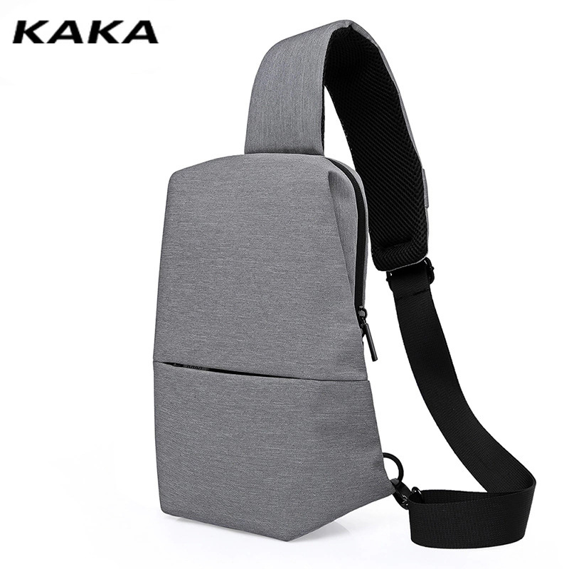 Kaka Chest Bag Men's And Women's Casual Sports One-Shoulder Messenger Bag Multi-Functional Outdoor