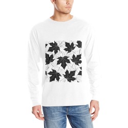 Gildan - Men's Heavy Cotton Long Sleeve T-Shirt - 5400(One Side Printing)（Made in USA，Ships to USA Only）