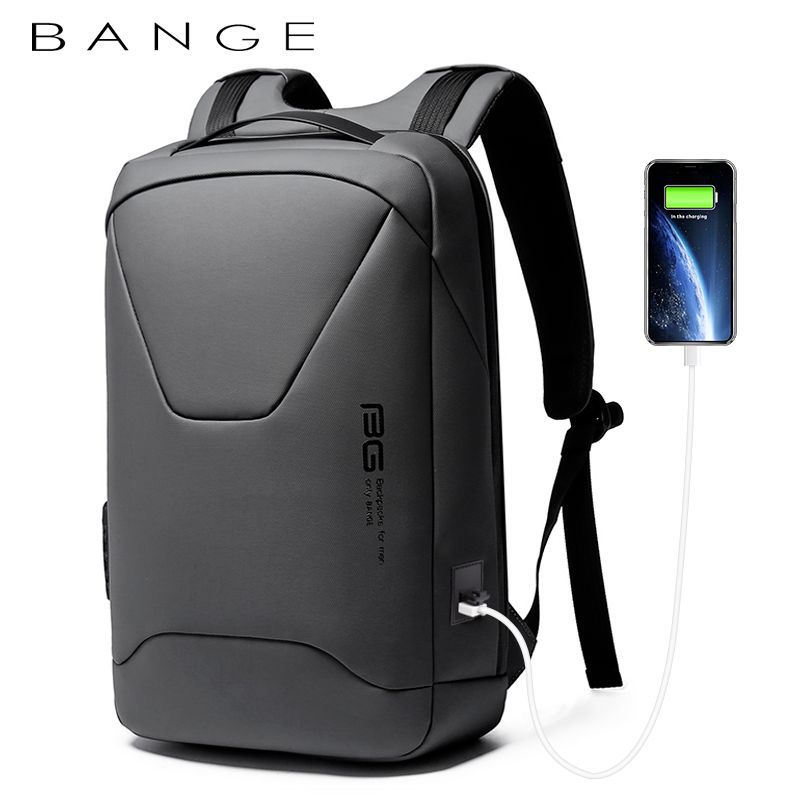 Waterproof Backpack Men's Business Sports Car Backpack USB Computer Bag Men's