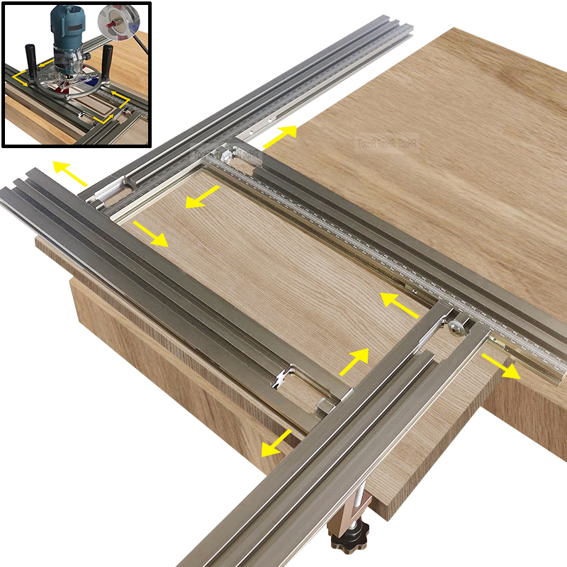 Edge Trimmer Milling Slot Flip Engraving Opening 50# Backing
