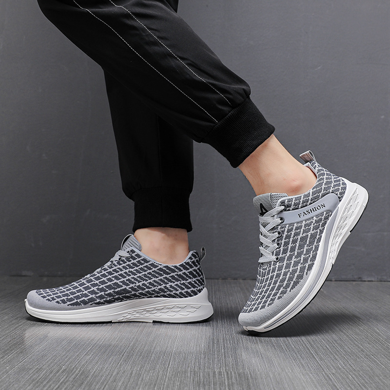 Spring And Autumn Casual Shoes Mesh Breathable Running Shoes Sports Shoes Men image 5
