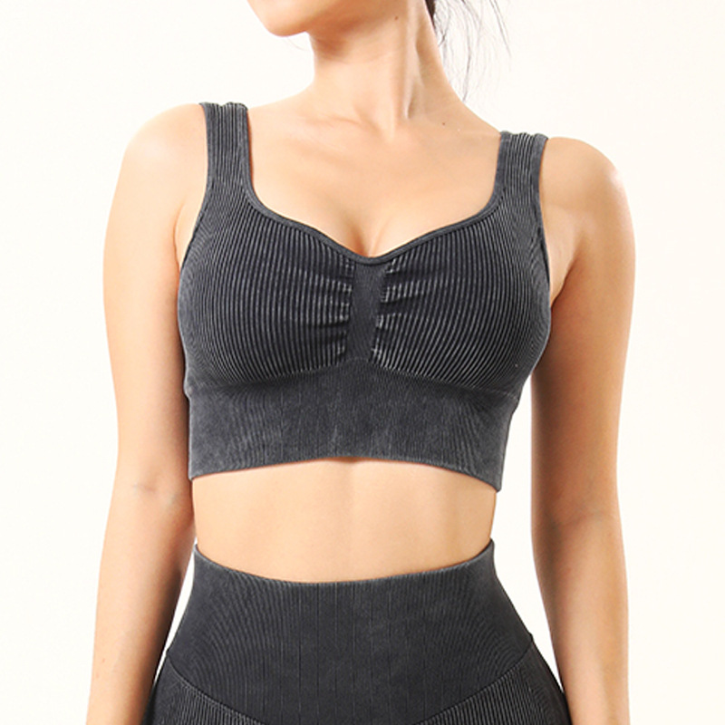 Frosted Yoga Suit Six Piece Back Strap Bra Sexy Long Sleeved Short Sleeved Hip Lifting Waist Closing Shorts Pants 14