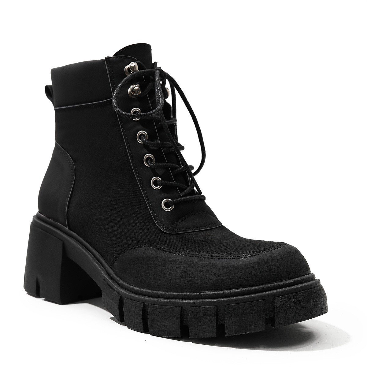 Thick Soled Strap Thick Soled Short Boots Women's Round Head Women's Shoes British Style Martin Boots image 4