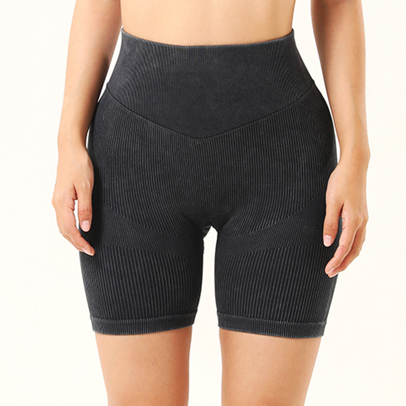 Frosted Yoga Suit Six Piece Back Strap Bra Sexy Long Sleeved Short Sleeved Hip Lifting Waist Closing Shorts Pants 20