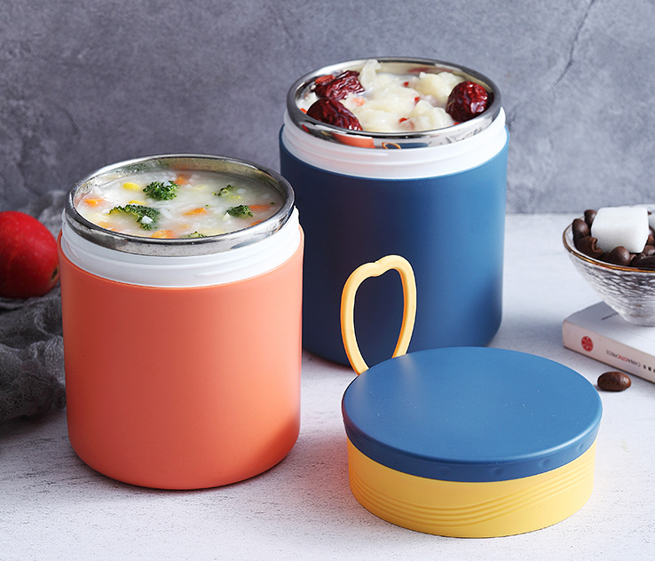 304 Stainless Steel Soup Cups Soup Cans Bento Box Porridge Soup Insulation  Cups Portable Portable Water Cups Stainless Steel Lunch Container Soup Lunc