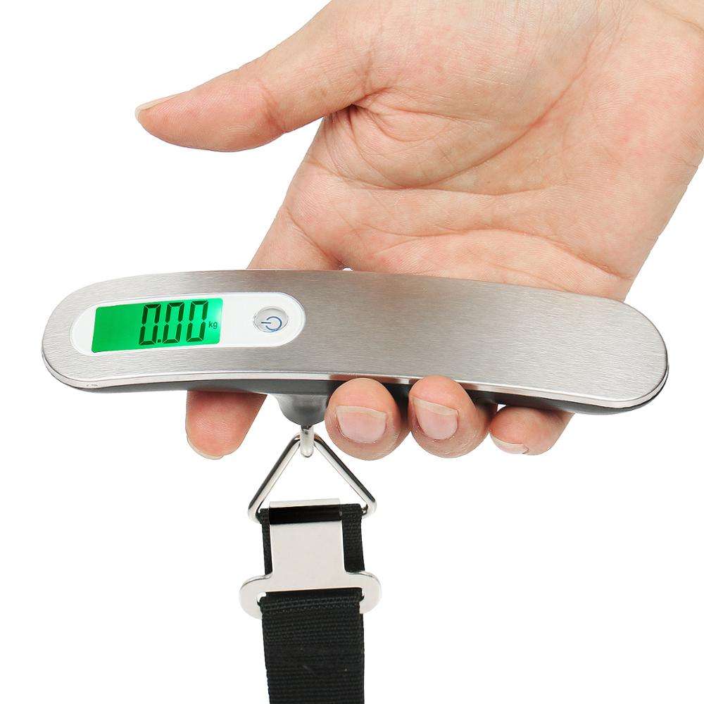 Stainless Steel Electronic Hand Luggage Scale Portable Digital Luggage ...