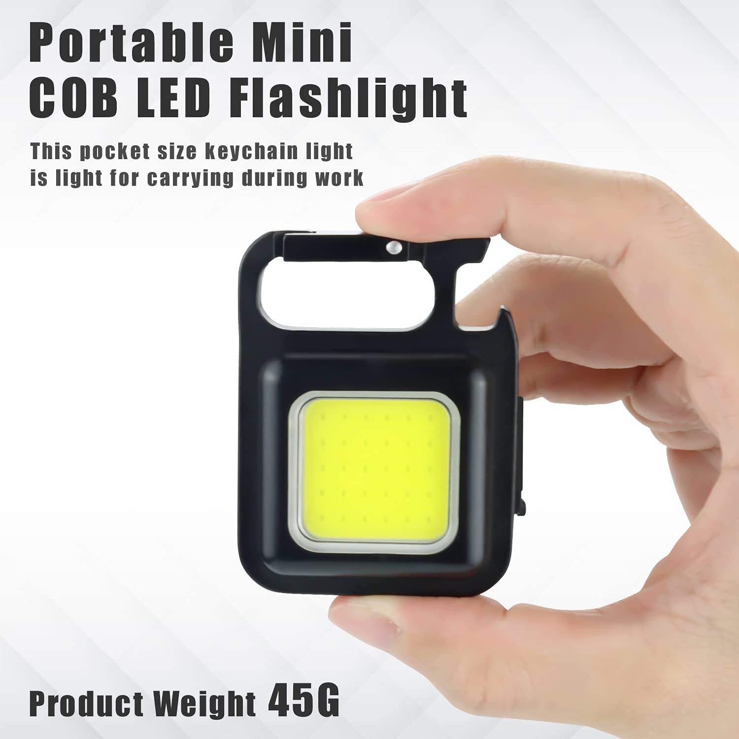 Multifunctional Mini COB Work Light TYPE-C Rechargeable Portable ...