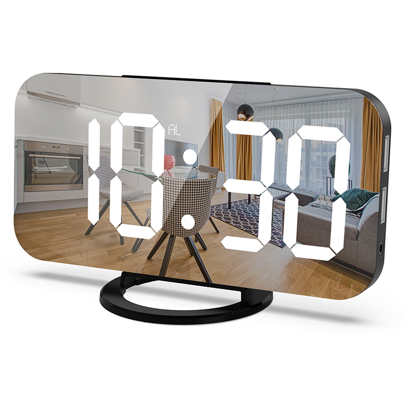 sharp digital alarm clock