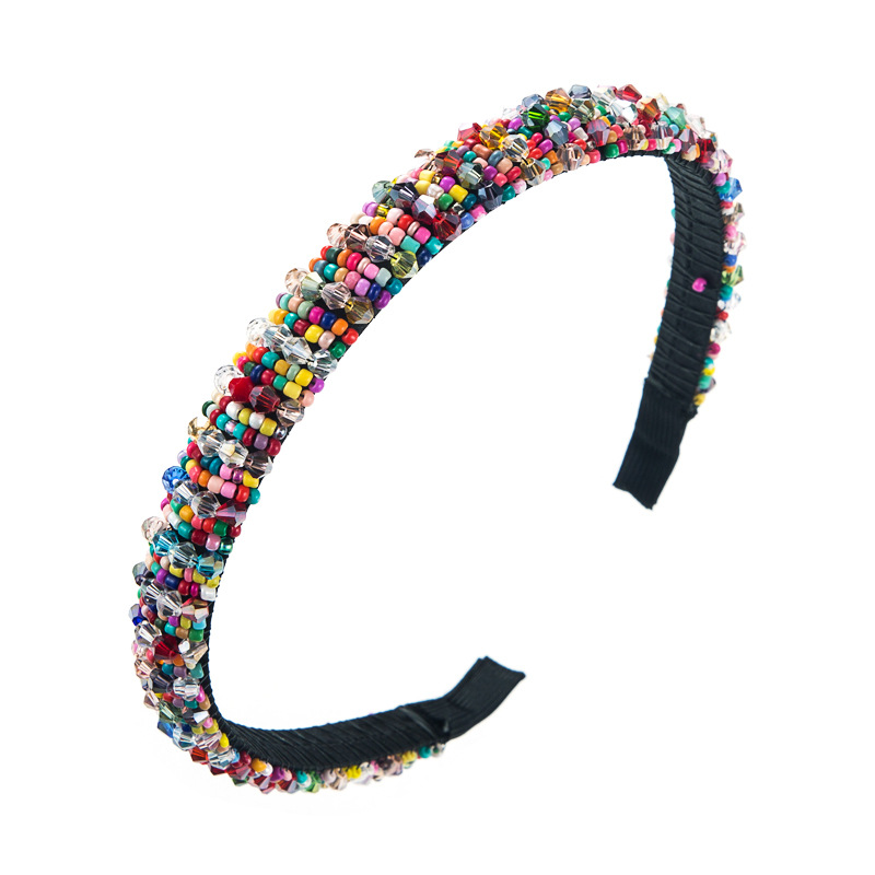 Complete arched headband silhouette against white