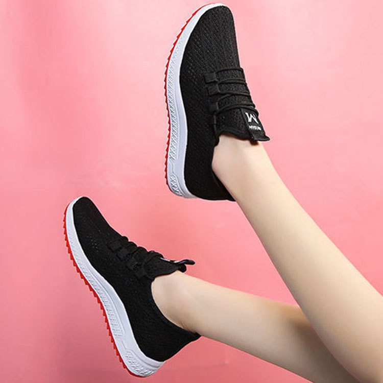 Autumn Women's Shoes Single Shoes Casual Sports Travel Shoes Non slip Old Beijing Mesh Running Shoes image 13