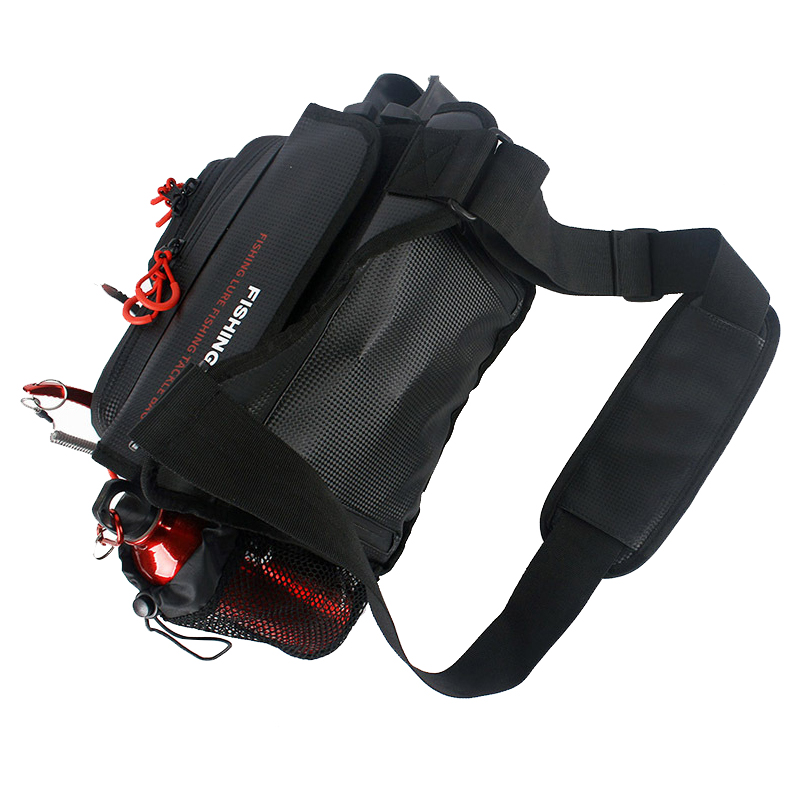 Multi Functional Waterproof Road Sub Bag Fly Fishing Bag Wood Shrimp Bag