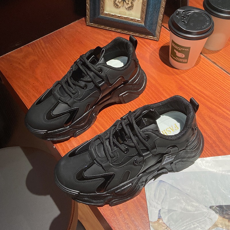 Korean Version Ins Thick Soled Shoes Female Students Casual Sports Shoes image 3