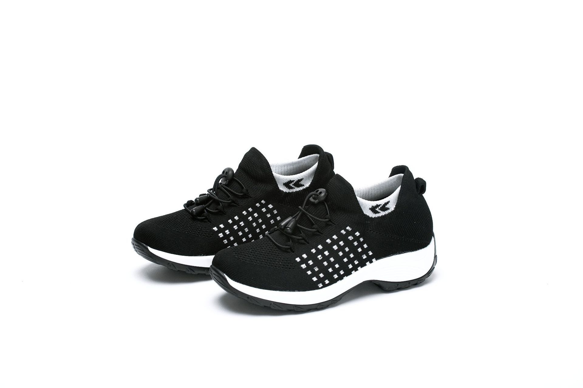 High Elastic Fly Woven Breathable Shoes Light Socks Women's Sports Shoes