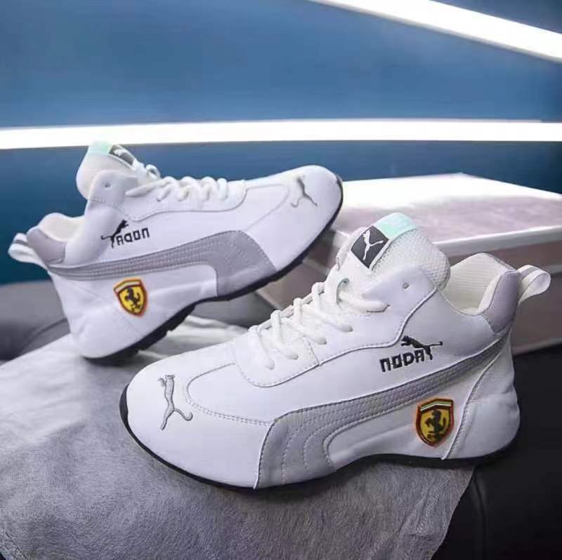 Style Men's And Women's Same Style Lovers' Shoes Casual Breathable Soft Soled Leather High Rise Shoes image 13