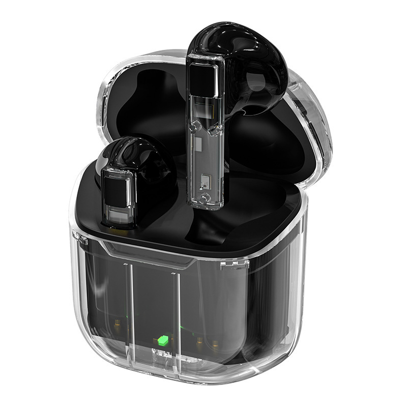 YX06 Transparent TWS Bluetooth Headset - Low Delay, Waterproof, 5H Playtime, 5 C - Bild 13 von 16