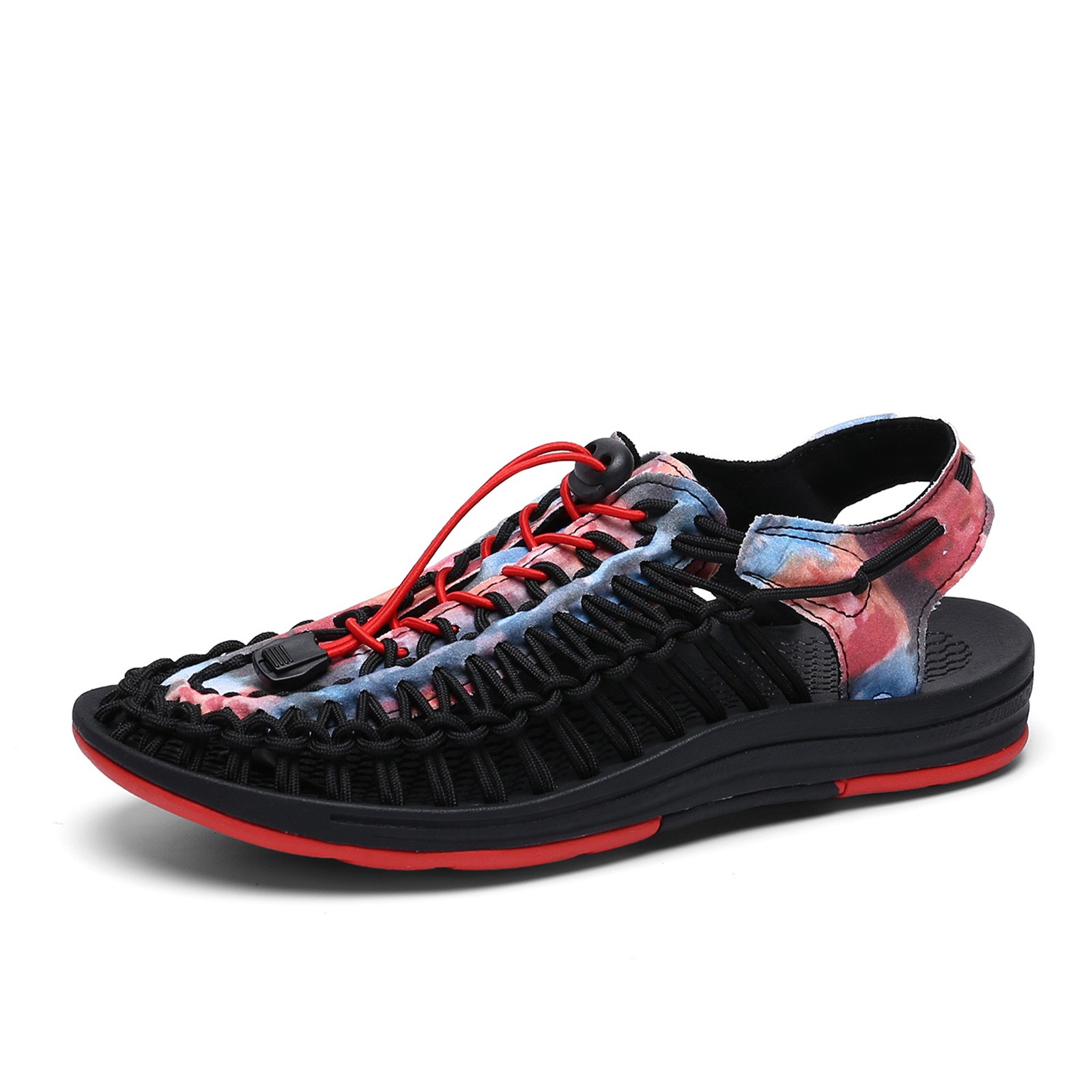 Style Woven Sandals Men's Sandals Casual Beach Shoes Roman Sandals River Tracing Shoes Outdoor Hiking Shoes image 5
