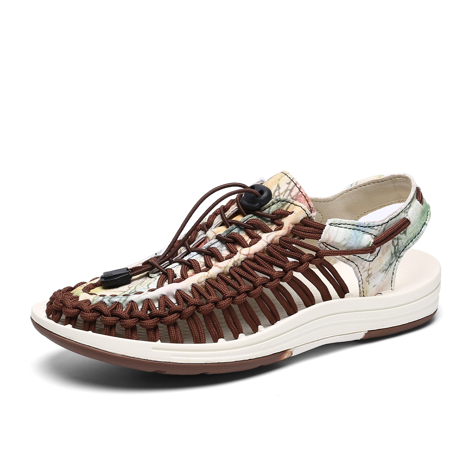 Style Woven Sandals Men's Sandals Casual Beach Shoes Roman Sandals River Tracing Shoes Outdoor Hiking Shoes