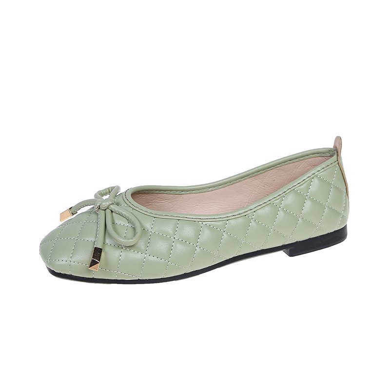 Women's Summer Style Single Shoes Korean Flat Bottom Shallow Mouth Fairy Casual Single Shoes image 8