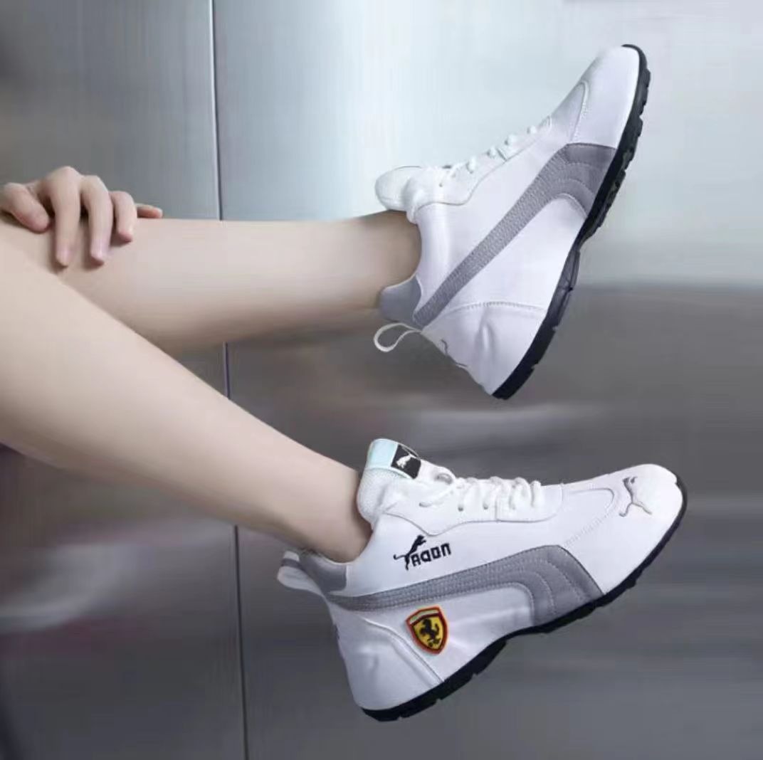 Style Men's And Women's Same Style Lovers' Shoes Casual Breathable Soft Soled Leather High Rise Shoes image 7