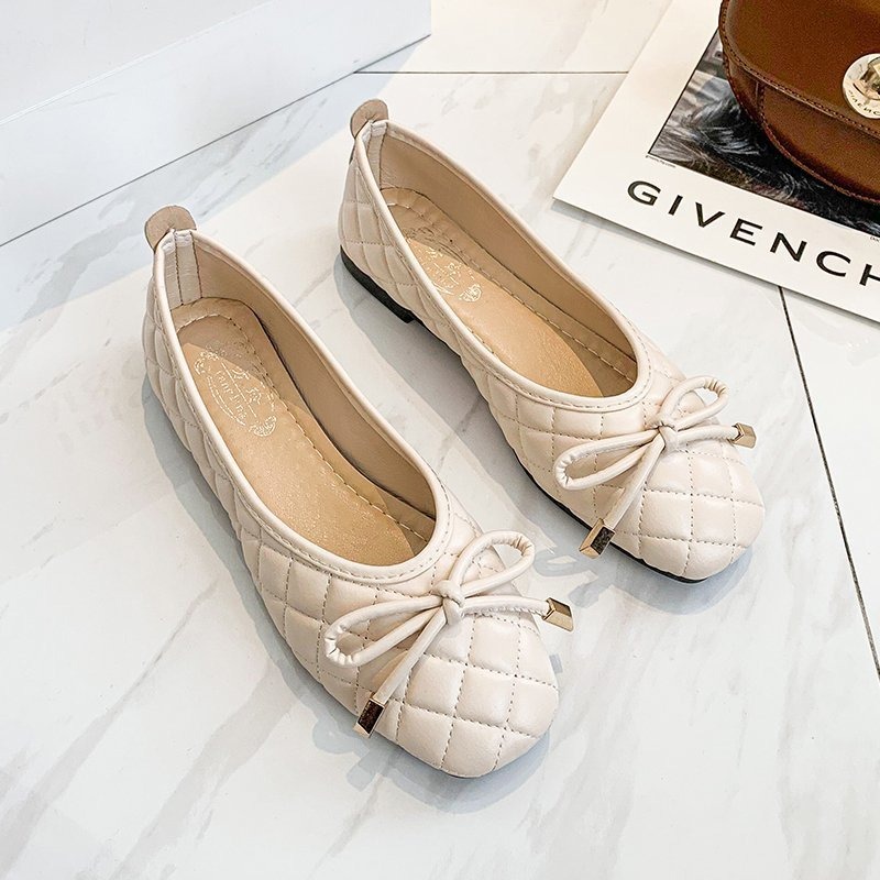 Women's Summer Style Single Shoes Korean Flat Bottom Shallow Mouth Fairy Casual Single Shoes image 7