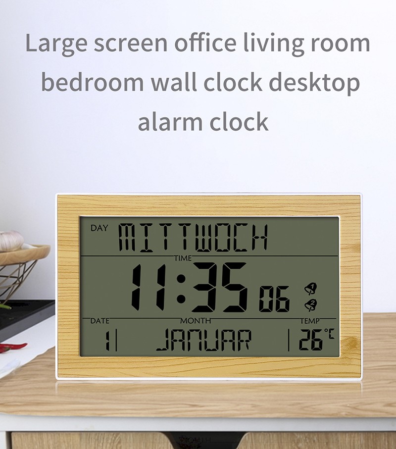 large screen office living room alarm clock