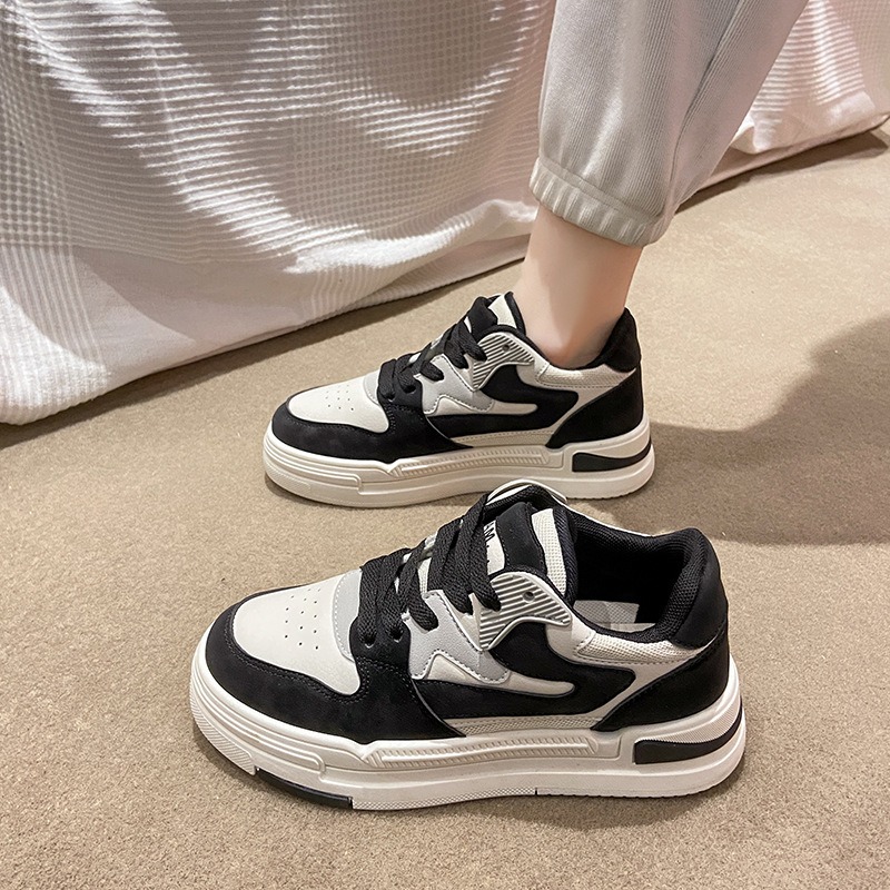Spring Small White Shoes Ins Students Casual Street Shoes Thick Bottom Heightening Women's Shoes HB50 image 3