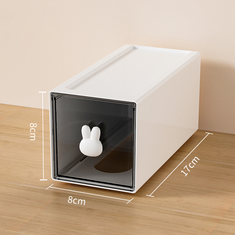 Large Capacity Plastic Desktop Storage Box Drawer Storage Cabinet