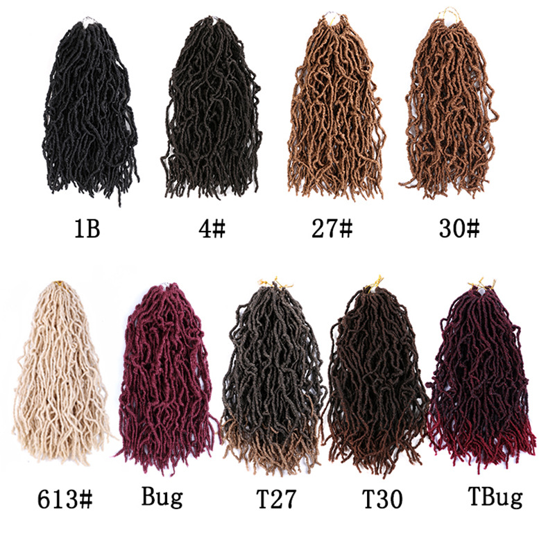 Nu Locs chart showing seven color directions