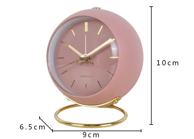 Length and width of this desk clock