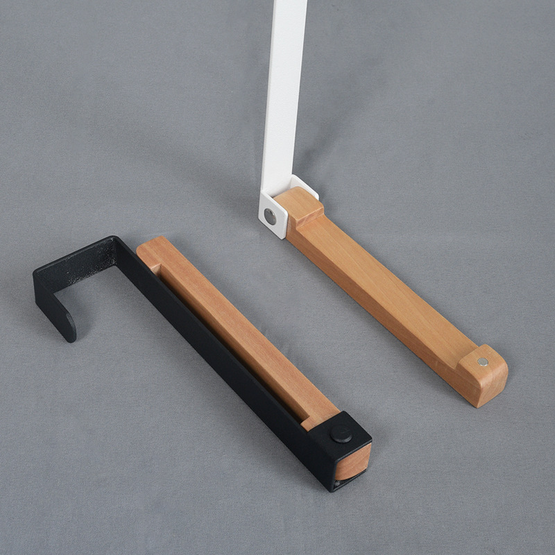 Wood door back hook wall-mounted door back-type hole-free hanger