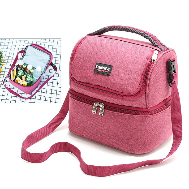 7L Oxford Cloth Thermal Insulation Bag Outdoor Picnic Bag Portable Bag Waterproof Thickened Picnic