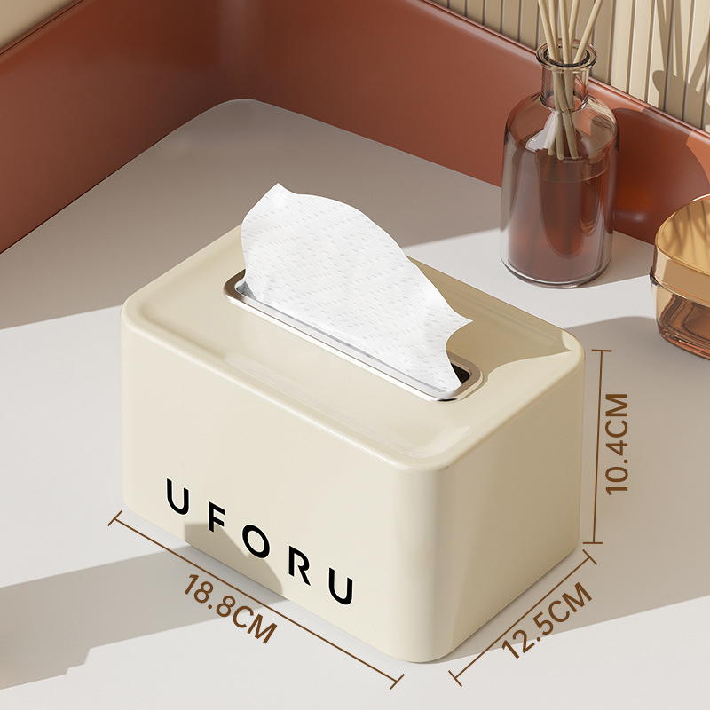 Spring tissue box, living room, bathroom, table top, lifting, paper drawing storage box