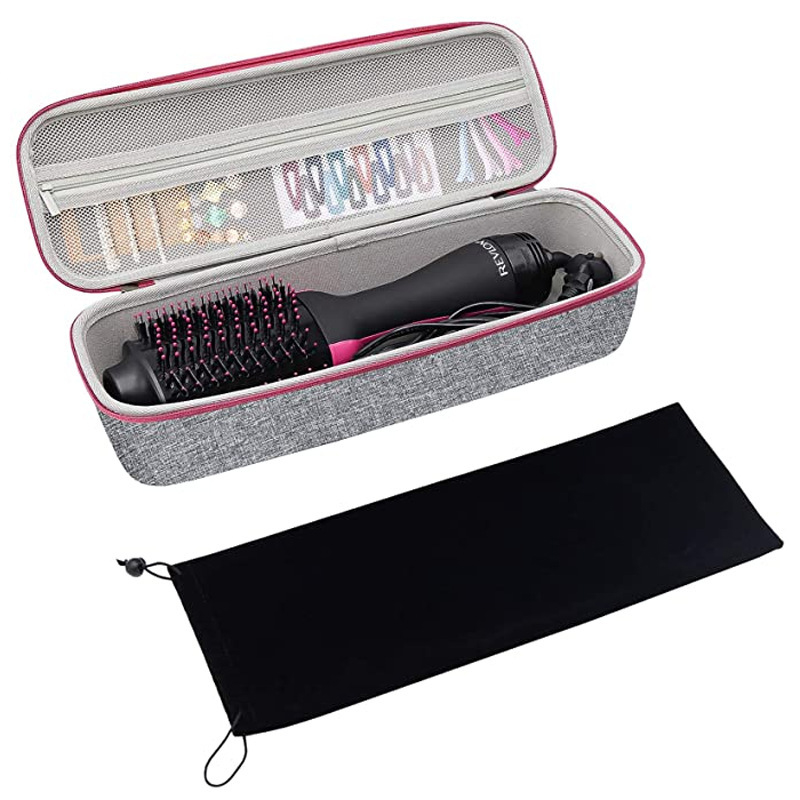 Hard EVA Curly Hair Stick Storage Box Suitable for Revlon Hair Dryer Storage Bag Hair Straightener Packaging Box