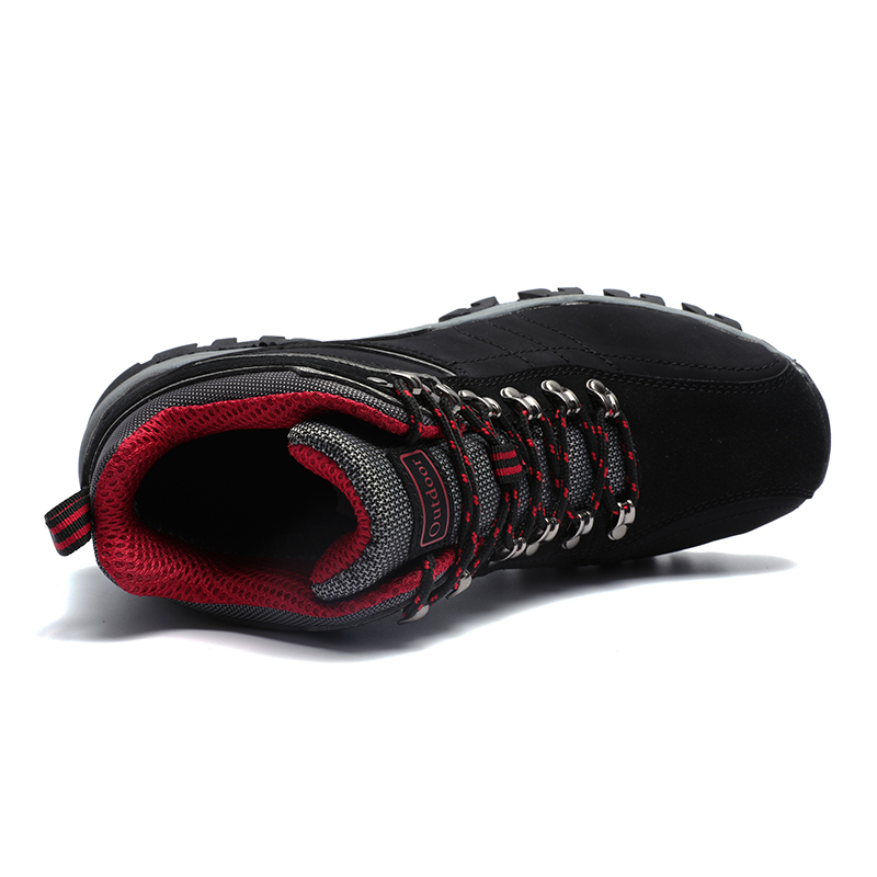 Men's High-Top Hiking Boots, Large Sizes 5